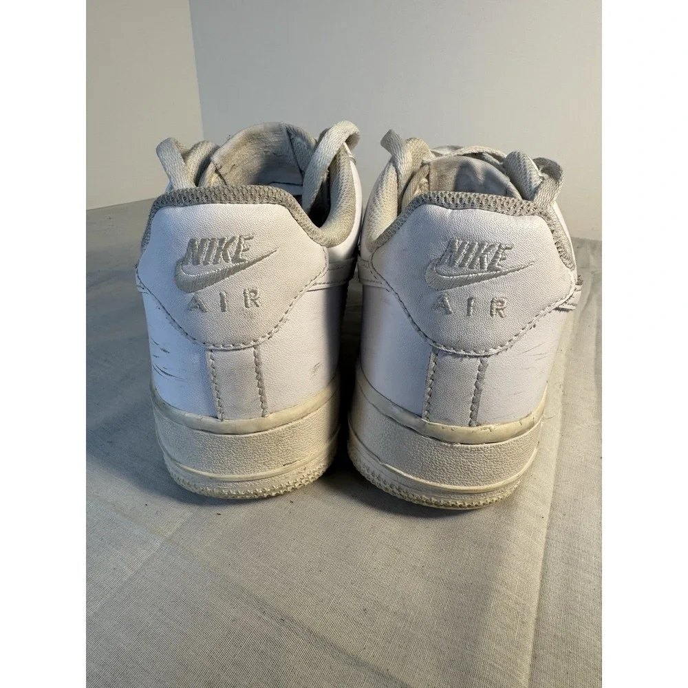 Size 8- Nike Air Force 1 '07 Low Triple White